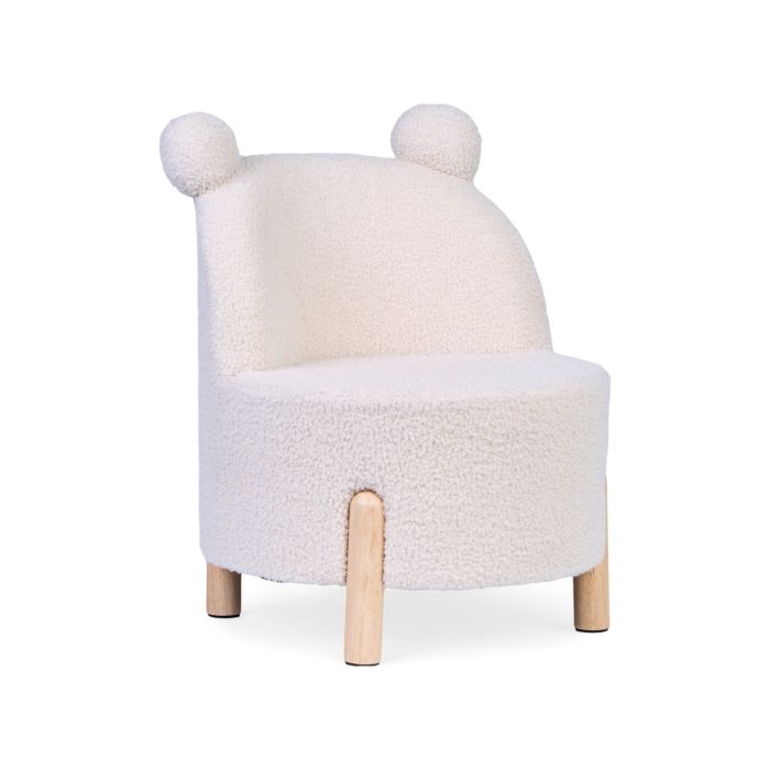 Kids Chair Teddy Off White