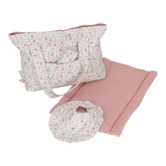 LD Doll Diaper Bag Soft Flowers