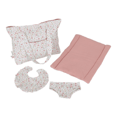 LD Doll Diaper Bag Soft Flowers