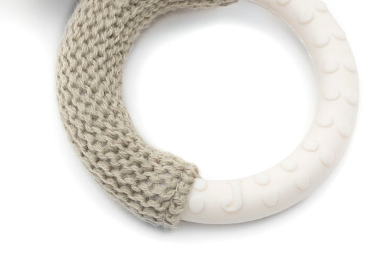 Knitted Teething Ring