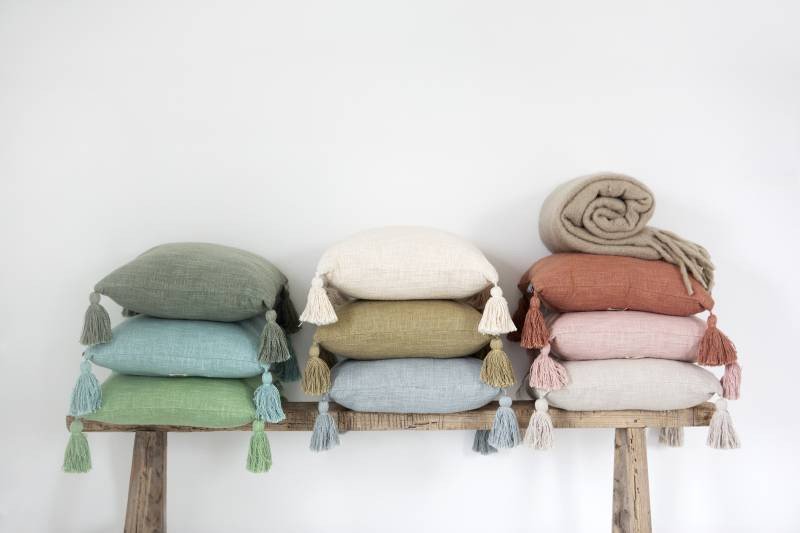 Slub Cushion 45 x 45