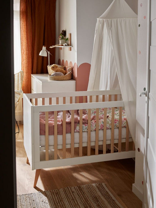 Cot Bed Swing 120 x 60 White