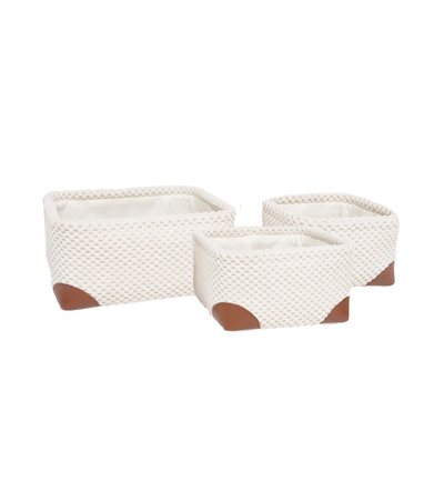 Nois 3pc Basket 25x25cm