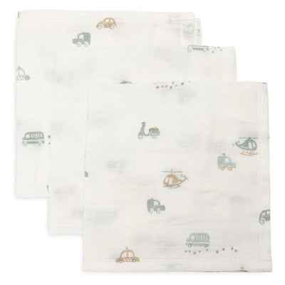 Jollein Wash Cloth Muslin 3 Pack