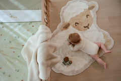 LD Rug Sheep- White Little Farm