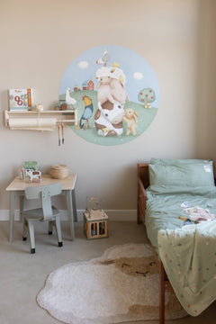 LD Rug Sheep- White Little Farm