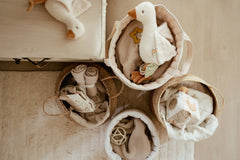 LD Reversible Quilted Storage Basket 30x25