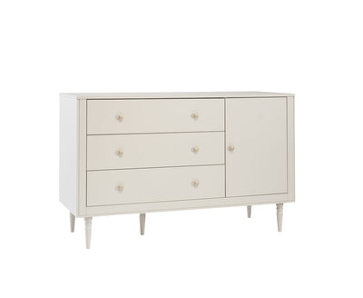 Chest Petite Champagne 3 Drawers + Door