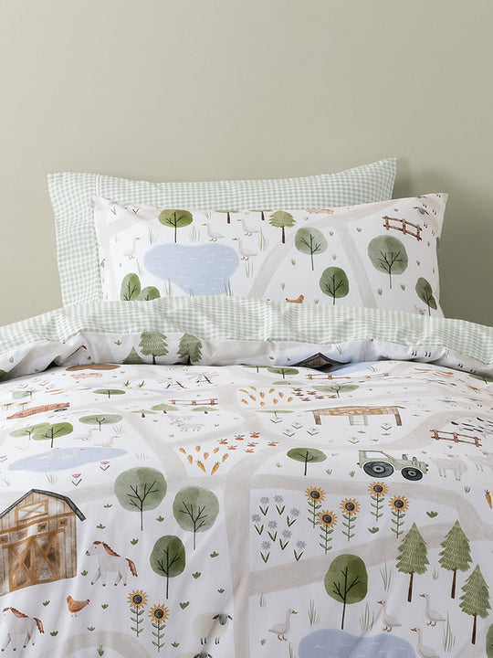Duvet Cover On The Farm
