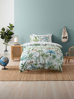 Duvet Cover Set Jungle Oasis
