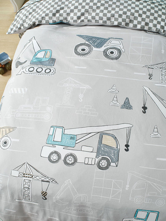 Duvet Cover Set Construction Day