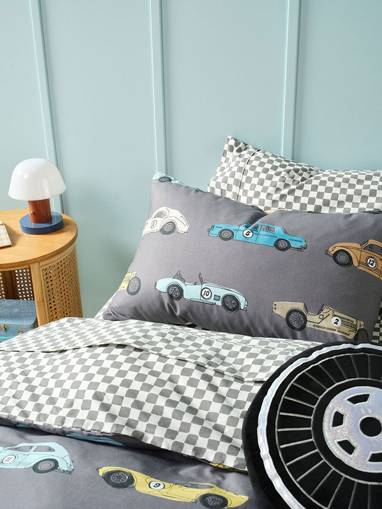 Duvet Cover Set Racecar Riot
