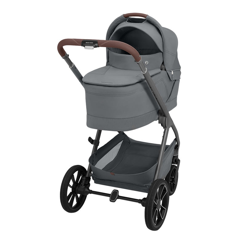 Maxi-Cosi Oxford+ carrycot Moon Graphite on the frame