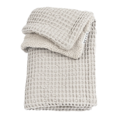 Blanket Waffle Teddy 100x150cm