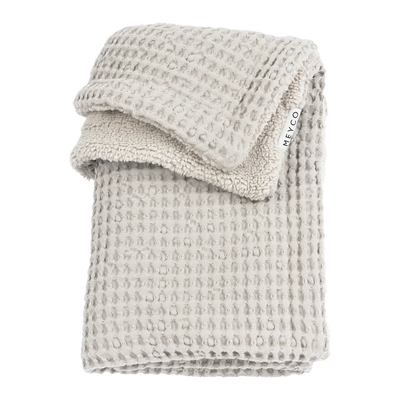 Blanket Waffle Teddy 100x150cm