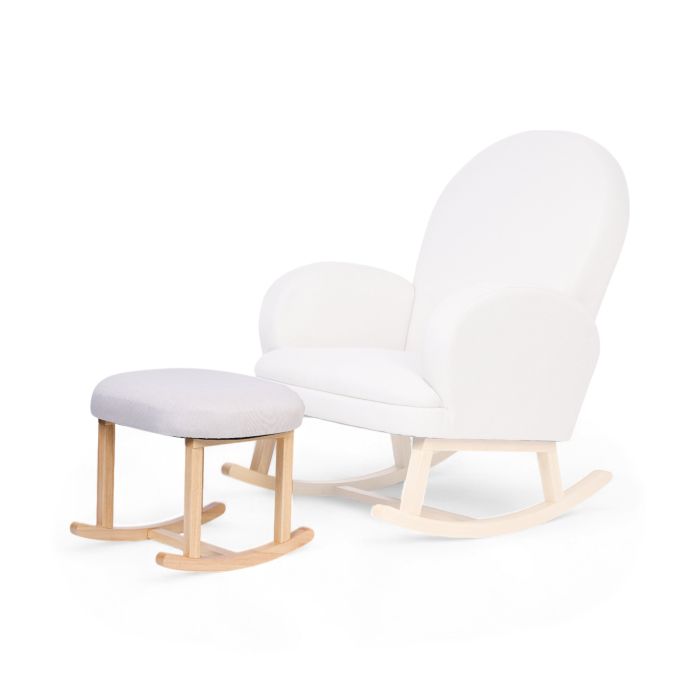 Foot Stool Linen Beige