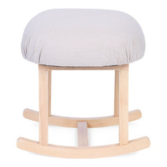 Foot Stool Linen Beige