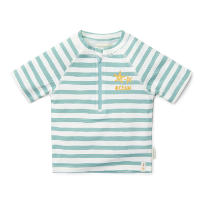 LD Swim Shirt Stripes Surf Blue