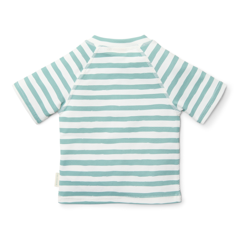 LD Swim Shirt Stripes Surf Blue