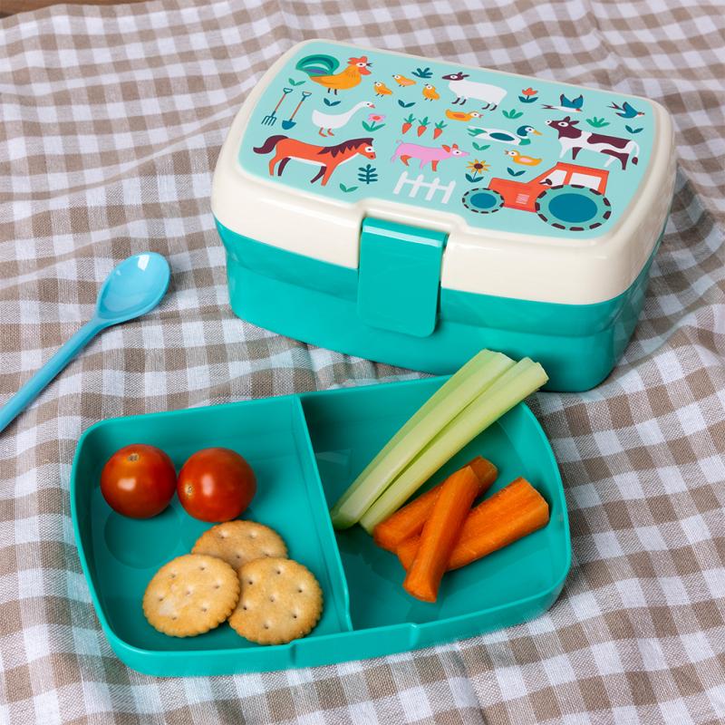 Lunch Box With Tray
