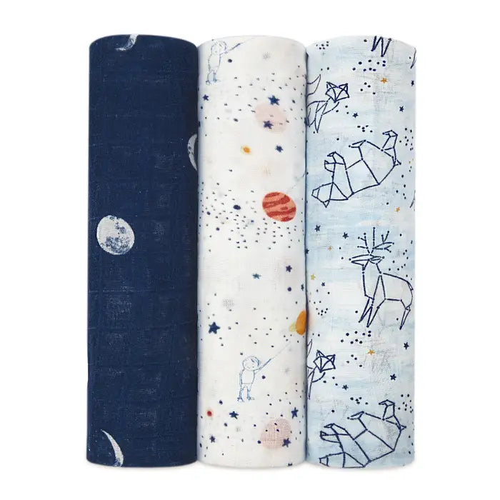 Aden & Anais Swaddle  3 pack