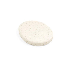 Stokke Sleepi Mini Fitted Sheet Flower Ecru