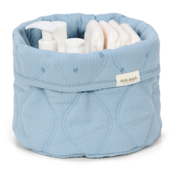 LD Reversible Quilted Storage Basket  20x15