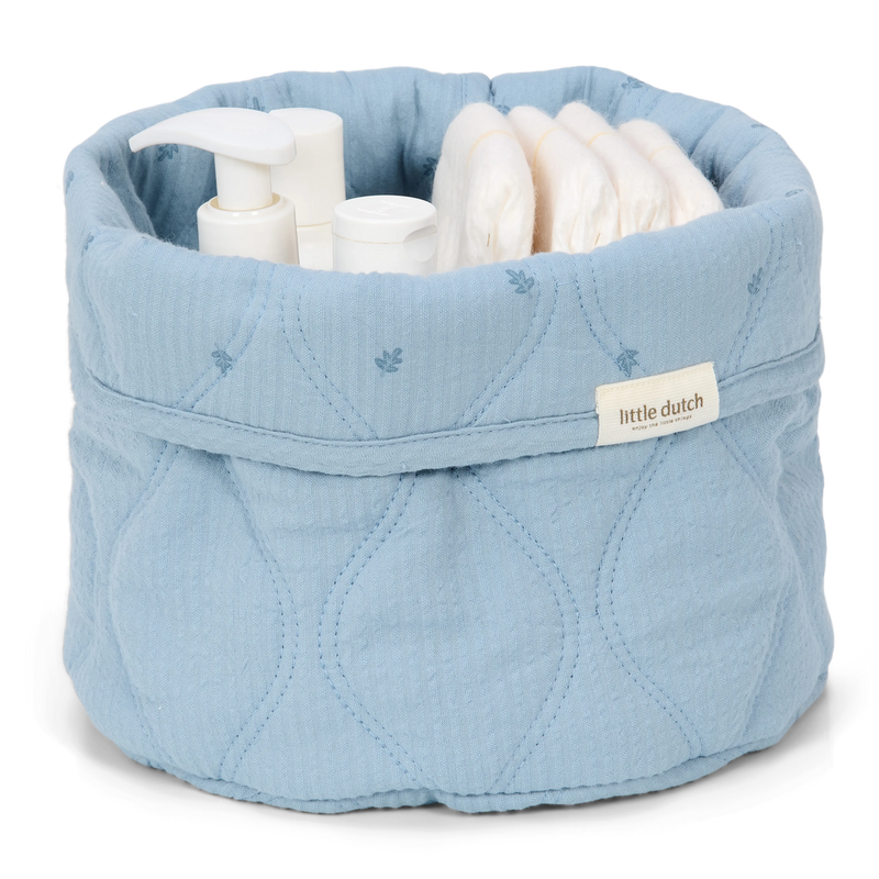 LD Reversible Quilted Storage Basket  20x15