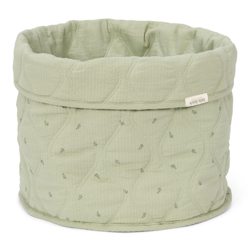 LD Reversible Quilted Storage Basket 30x25