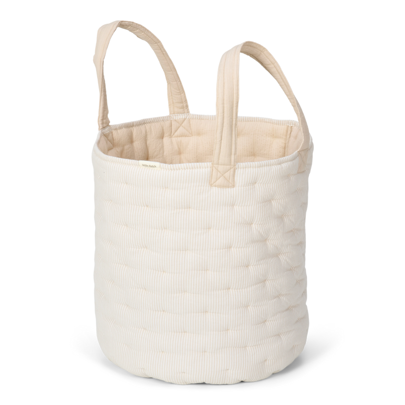 LD Quilted Storage Basket L