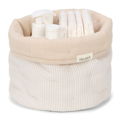 LD Reversible Quilted Storage Basket  20x15