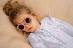 LD Long Sleeve Swimsuit Sunny Flowers