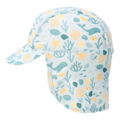 LD Sun Hat Seashells Multi Colour