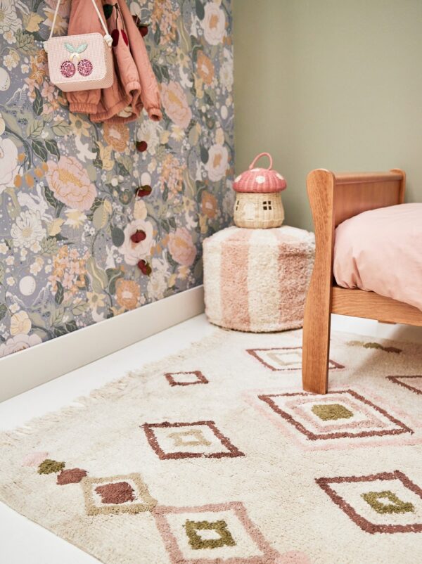 Rug Liz Pink Aubergine 170x120cm