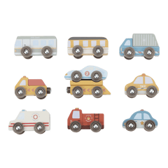 LD Wooden Vehicle Set 10pc FSC