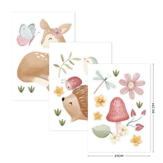 LD Wall Stickers 3pc