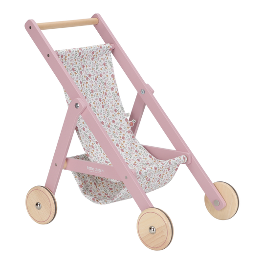 LD Wooden Doll Stroller FSC