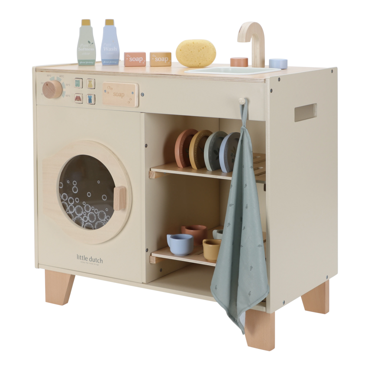 LD Wooden Washing Machine FSC Limited Addition