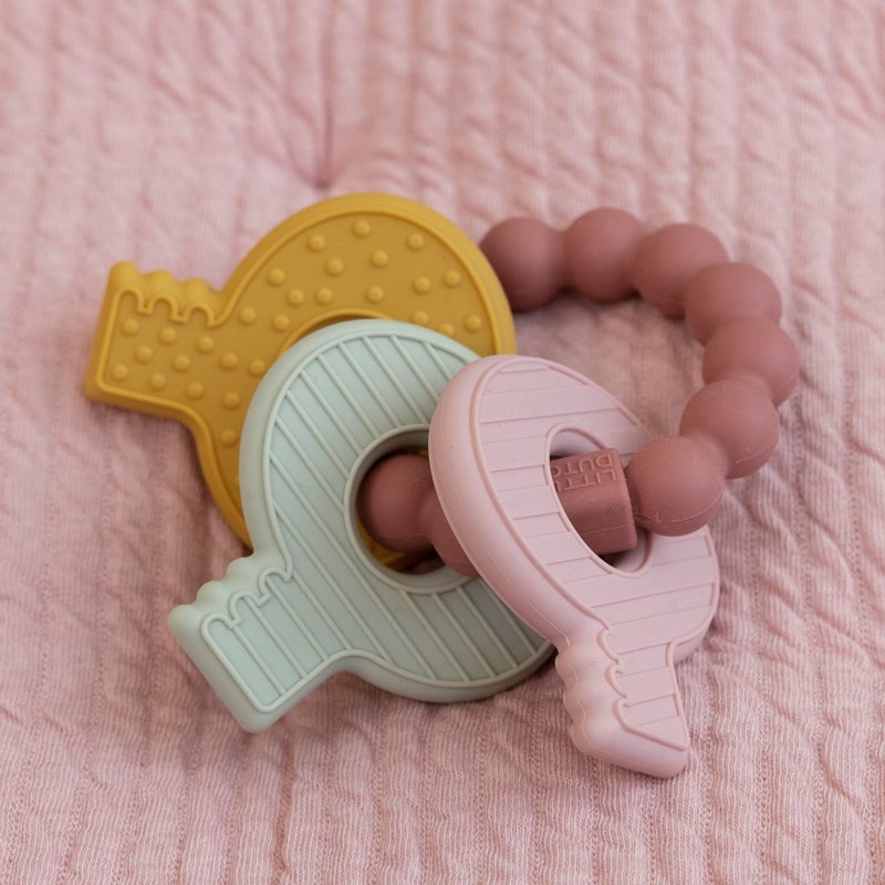 Ld Silicon Teething Keychain