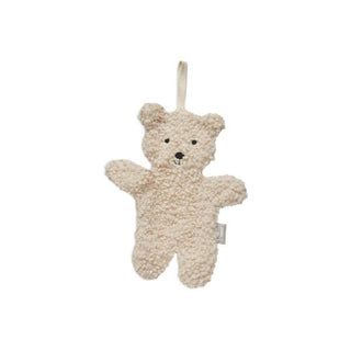 Pacifier Cloth Teddy Bear Natural