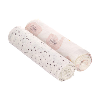 Heavenly Soft Bamboo Swaddle 2 pack