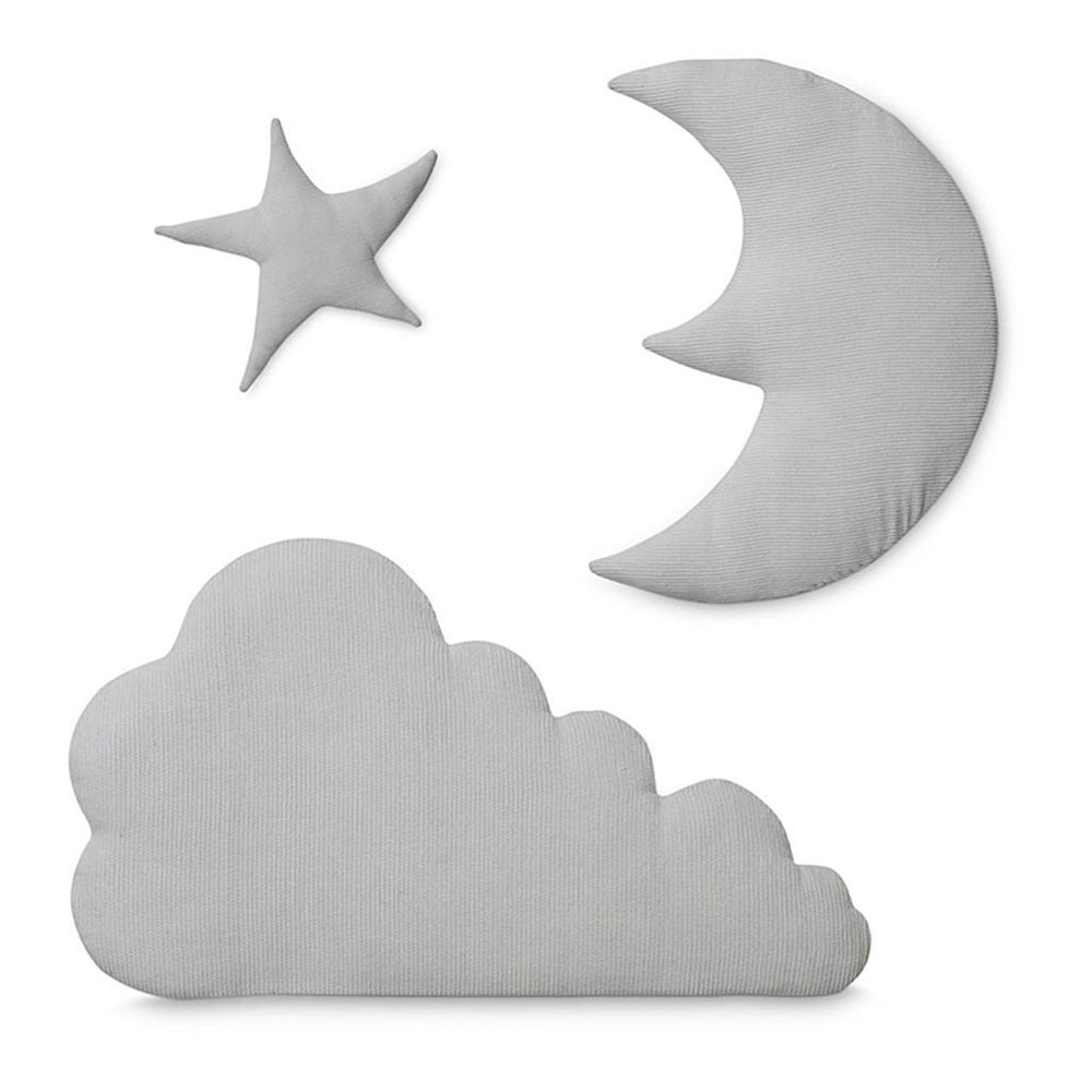 Cam Cam Wall Deco Fabric Moon, Star, Cloud