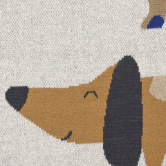 Knitted Blanket GOTS Little Mateys Royal