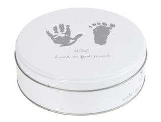 Foot & Handprint Grey