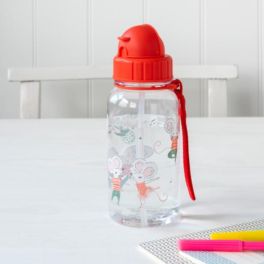 Water Bottle With Straw