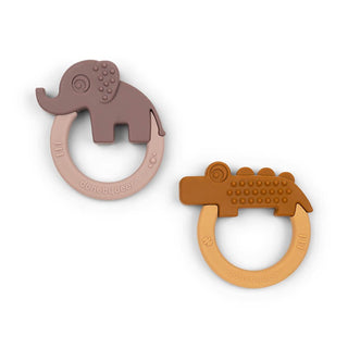 Teether 2- pack Deer Friends