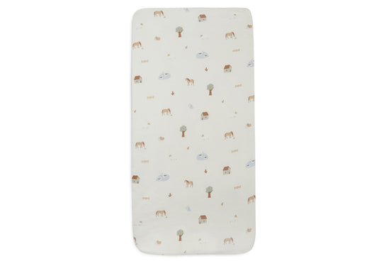 Jollein Fitted Sheet Jersey  Colours 60 x 120 cm