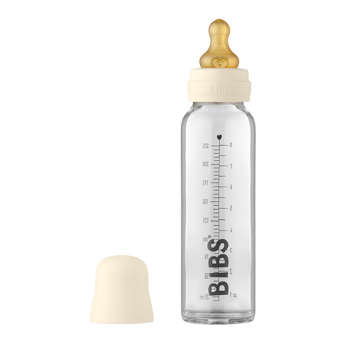 BIBS  Glass Baby Bottle Complete Set 240ml