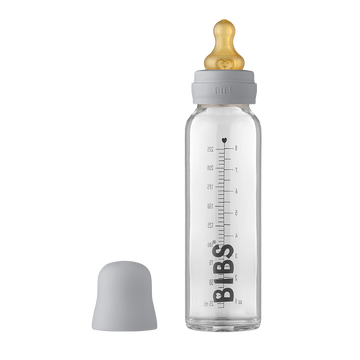 BIBS  Glass Baby Bottle Complete Set 240ml
