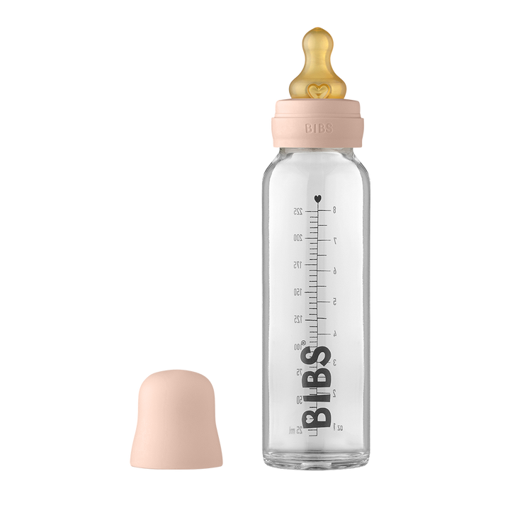 BIBS  Glass Baby Bottle Complete Set 240ml